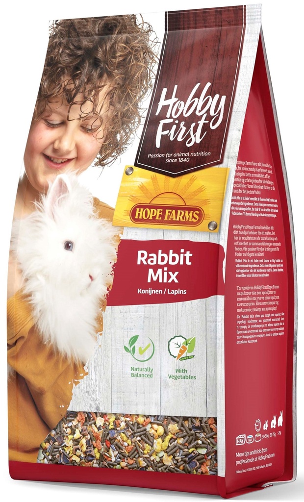 Hope Farms Rabbit Mix 3 kg.