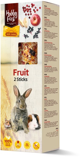 [HF663781] Hope Farms Timothy Rolls Herbs Goudsbloem Korenbloem 4 x 200 gr.