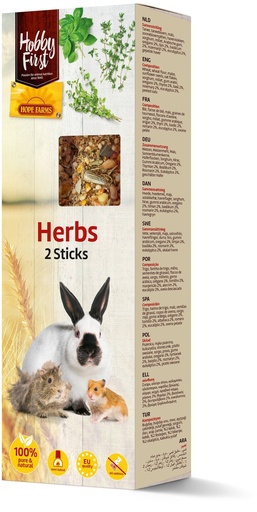 [HF668787] HF Sticks Small Animals Herbs 8 x 112 gr.