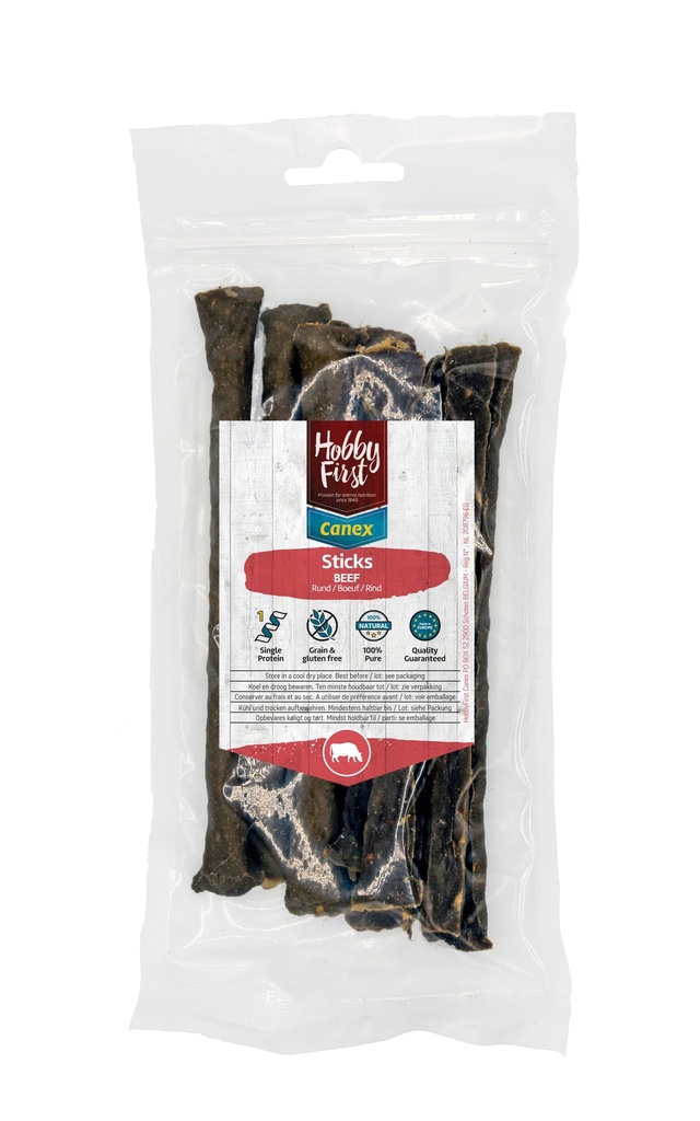 HobbyFirst Sticks Beef 20 x 85 gr.