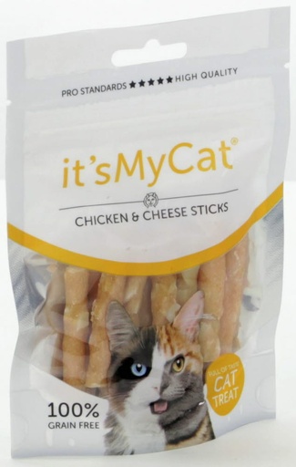 [IMC45530] it's My Cat Treat Chicken & Cheese Stick 50 gr.