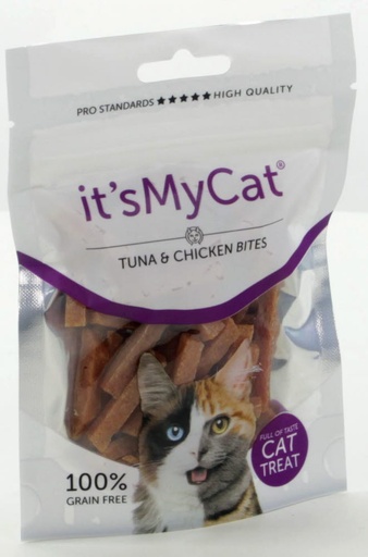 [IMC45540] it's My Cat Treat Tuna & Chicken Bites 50 gr.