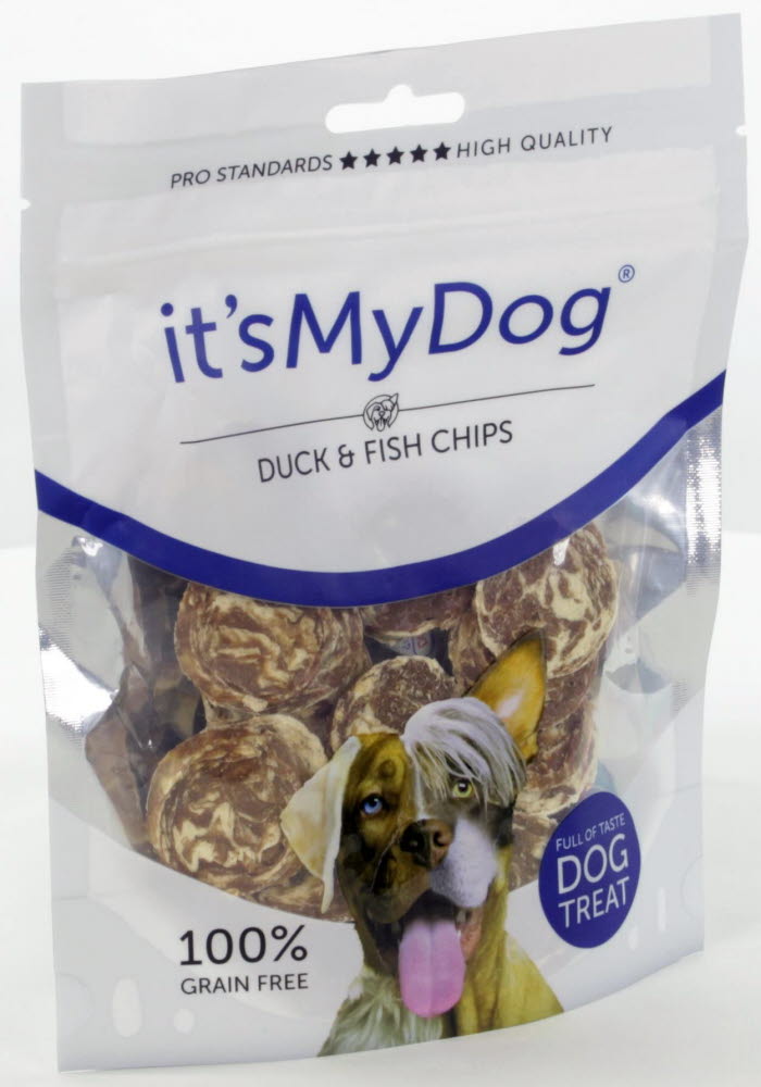 it's My Dog Fish & Duck Chips 85 gr.
