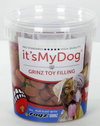[IMD45204] it's My Dog Grinz Toy Filling Beef 500 gr.