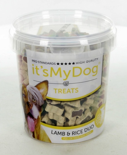 [IMD45212] it's My Dog Treats Lamb & Rice Duo 500 gr.
