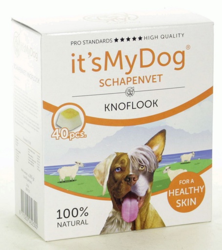 [IMD45230] it's My Dog Schapenvet Knoflook 40 st.