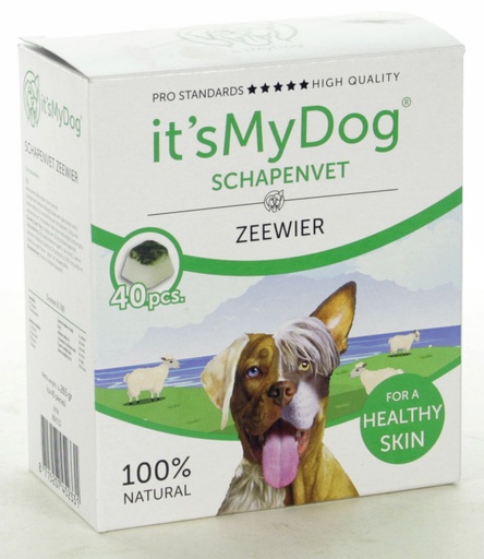 [IMD45233] it's My Dog Schapenvet Zeewier 40 st.