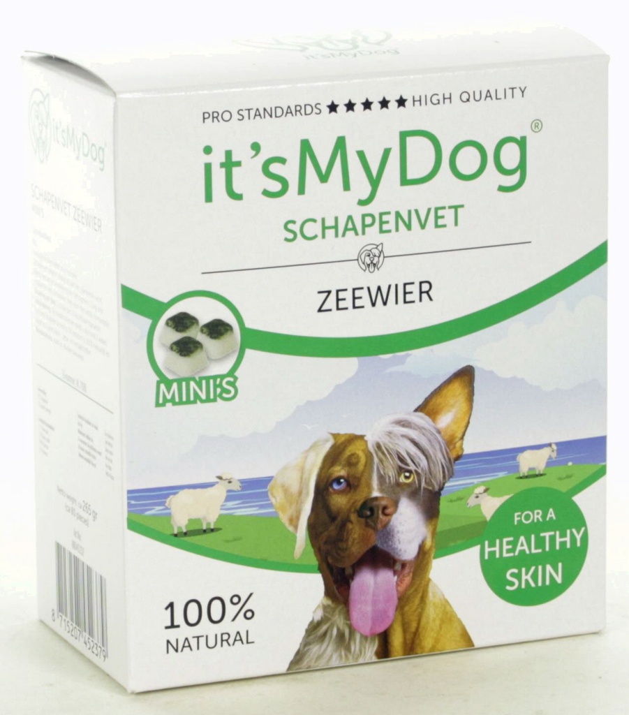 it's My Dog Schapenvet Mini Zeewier 80 st.