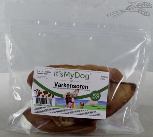 [IMD45377] it's My Dog Varkensoren 2 st.