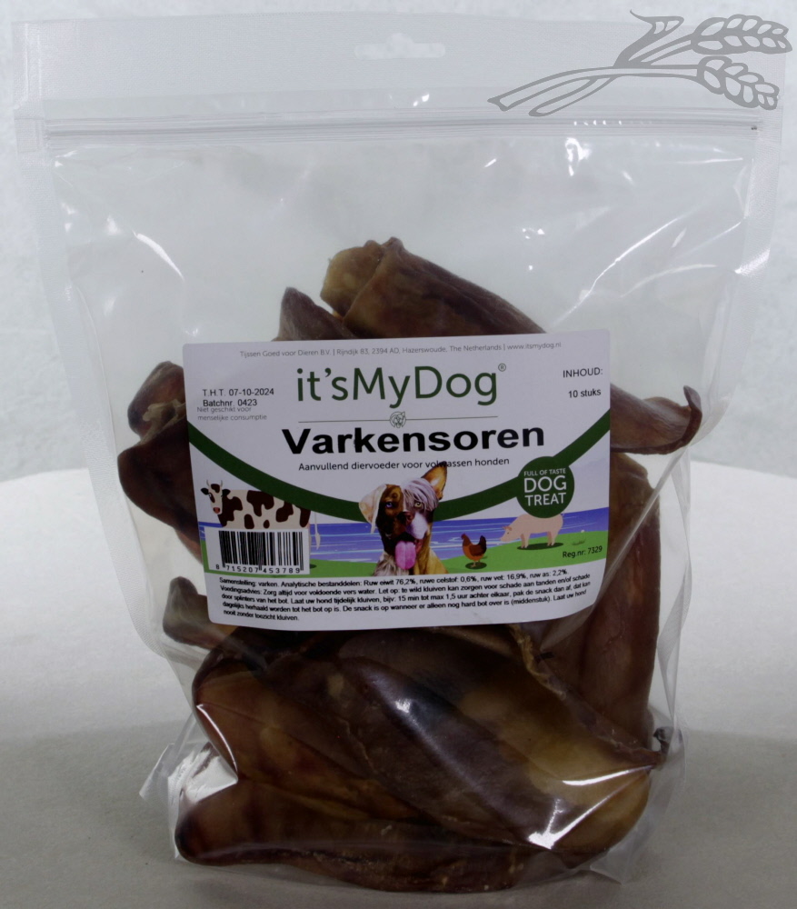 it's My Dog Varkensoren per zak 10 st.