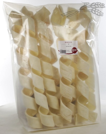 [IMD50009] it's My Dog Rawhide Spiral Wit 10 x 1 st.