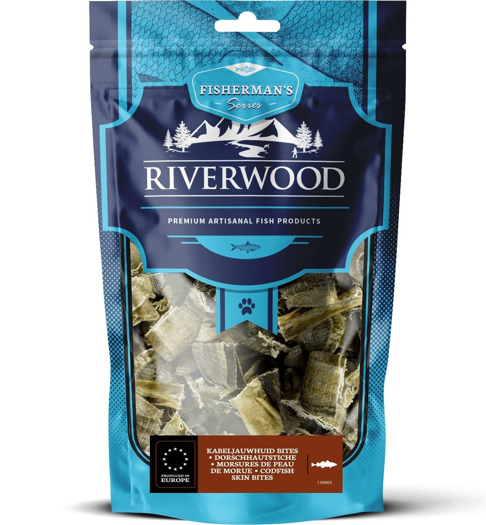 Riverwood Fisherman Kabeljauwhuid Bites