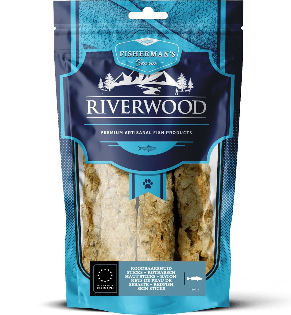 Riverwood Fisherman Roodbaarshuid Stick