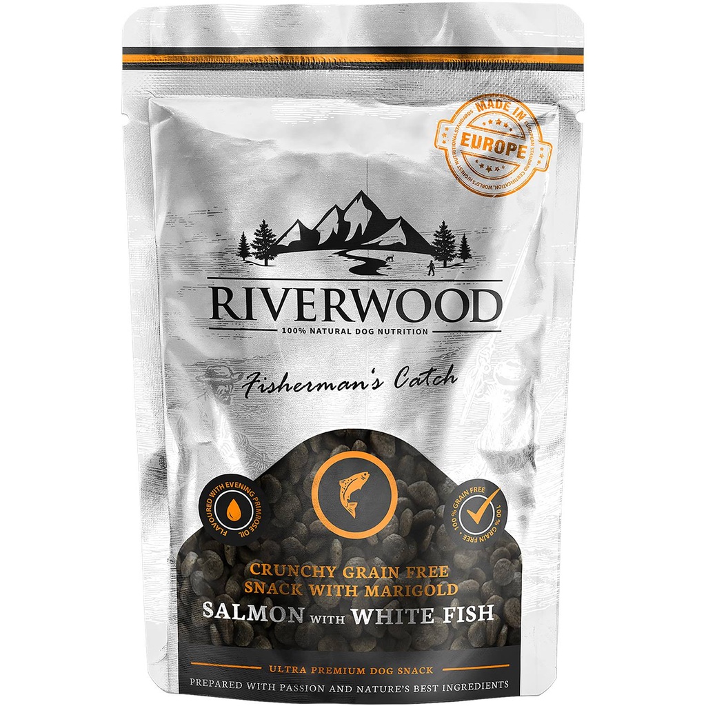 Riverwood Snack Fishermans Catch Salmon&White Fish Crunchy