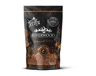 [JP140017] Riverwood Grillmaster Salmon & Turkey (12 x 100 gr.)