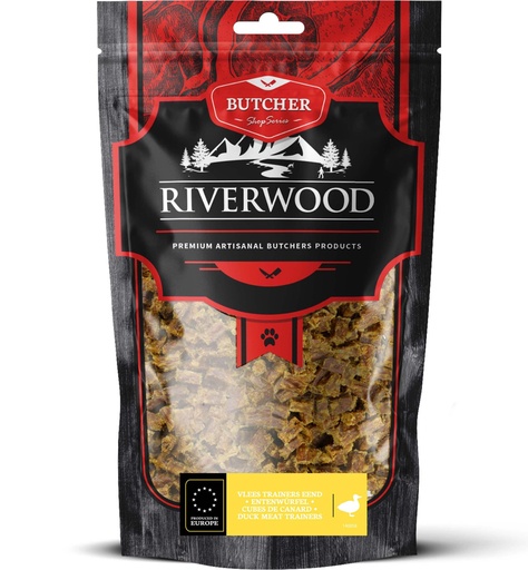 [JP140058] Riverwood Butcher Trainers Eend (6 x 150 gr.)