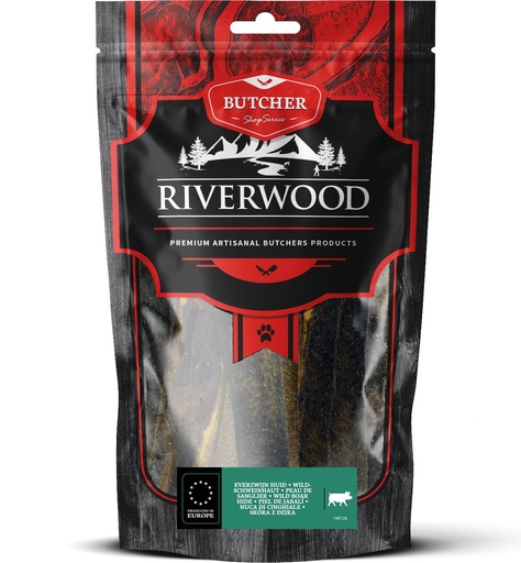 [JP140126] Riverwood Butcher Zwijnenhuid (6 x 200 gr.)