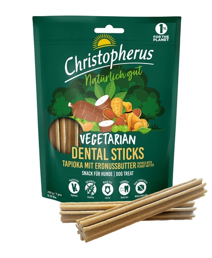 [JP160005] Christopherus Dental Stick Vegetarian (10 x 250 gr.)