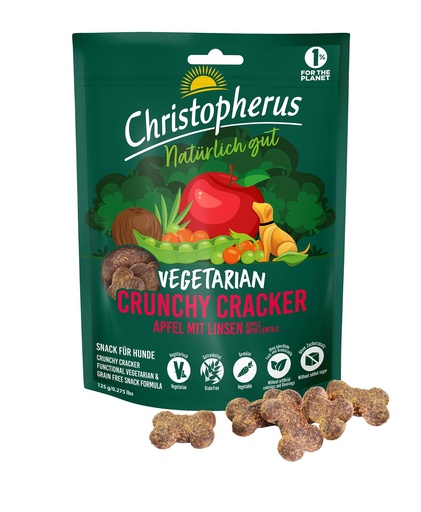 [JP160006] Christopherus Crunchy Cracker Vegetarian (12 x 125 gr.)