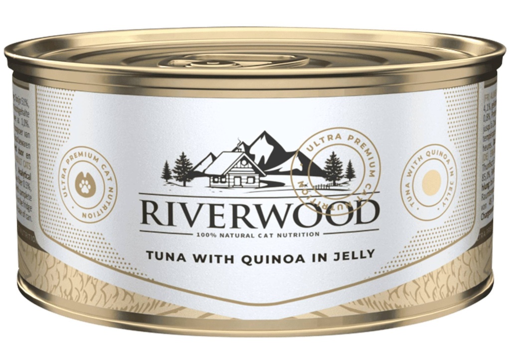 Riverwood Tuna With Quinoa In Jelly 24 x 85 gr.