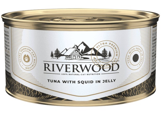 [JP248513] Riverwood Tuna With Squid In Jelly 24 x 85 gr.