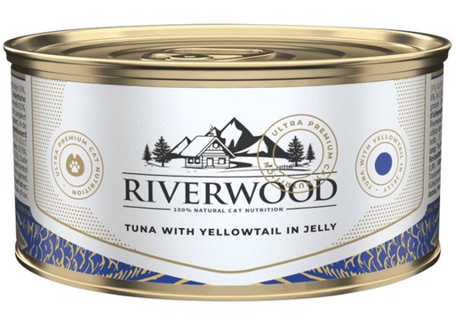 [JP248514] Riverwood Tuna With Yellow Tail In Jelly 24 x 85 gr.