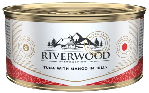 [JP248515] Riverwood Tuna With Mango In Jelly 24 x 85 gr.
