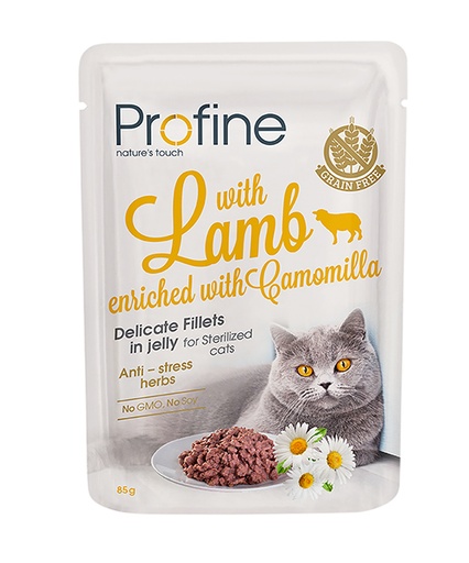 [JP420005] Profine Cat Pouch Lamb Fillets in Jelly (24 x 85 gr.)
