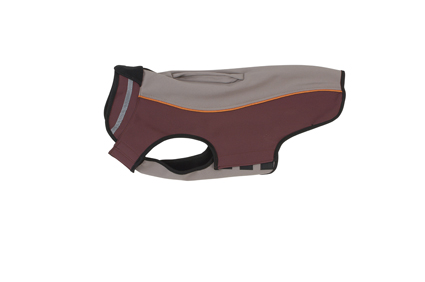 [K284561] Buster Coat Softshell Ch.Grey/Maroon XS 1 st.