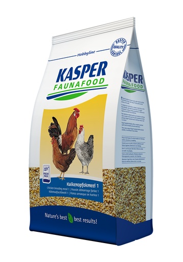 [KF650104] Hobbyline Kuikenopfokmeel 1 (3 x 4 kg.)