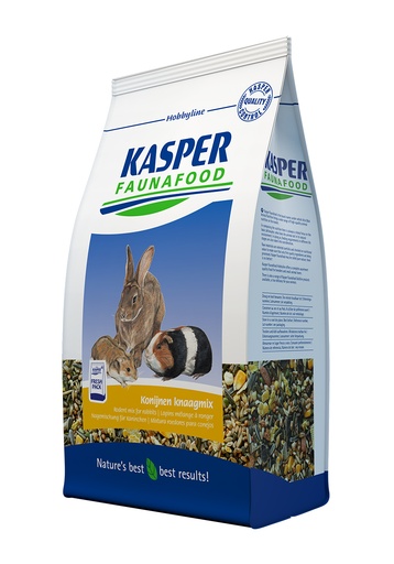 [KF6525] Hobbyline Konijnen Knaagmix (3 x 3,5 kg.)