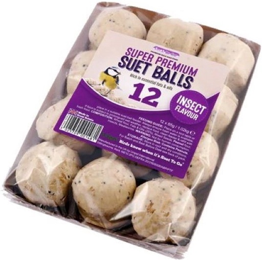 [KFM00148] STG Suet Ball Insect (6 x 12 x 85 gr.)