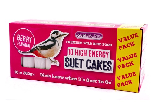 [KFM00185] Suet To Go Value Pack Berry (10 x 280 gr.)