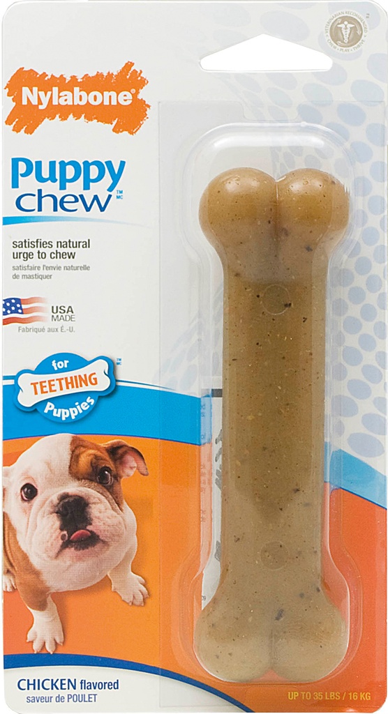 Nylabone Puppy Bone Wolf 1 st.