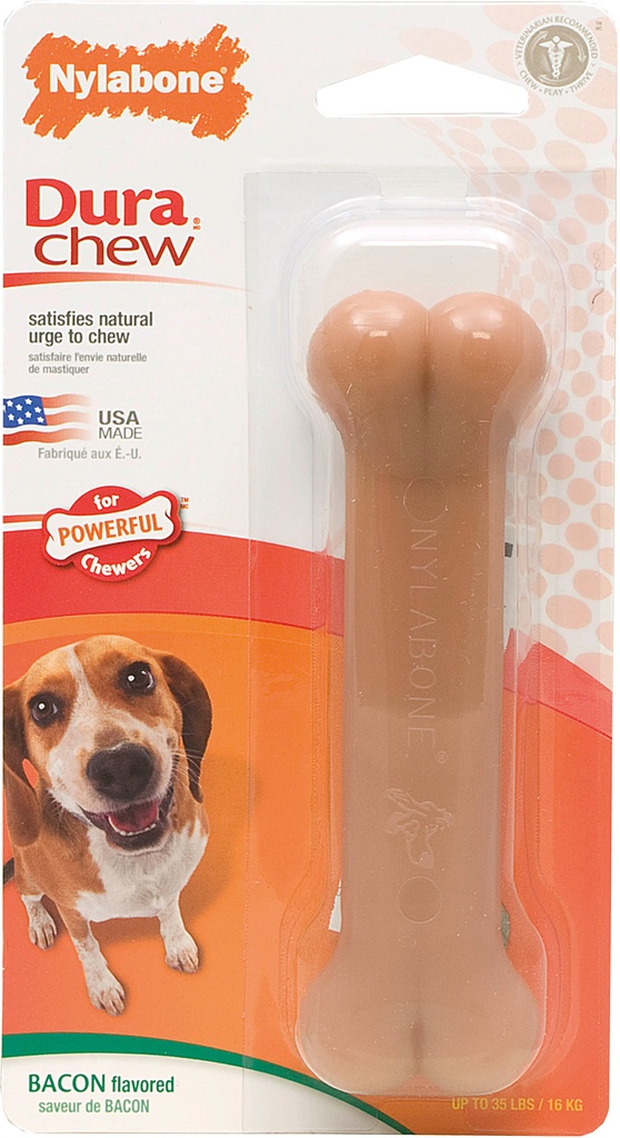Nylabone Bone Wolf Bacon 1 st.