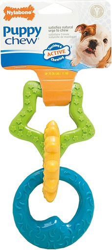 [KFM82294] Nylabone Puppy Teething Rings 1 st.