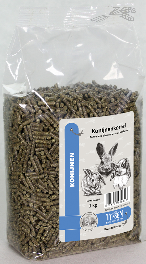 Tijssen Konijnenkorrel 1 kg.