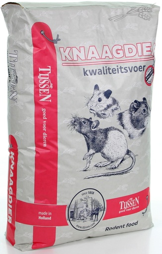 [KV0036] Knaagdiervoer Zonder Biks 12,5 kg.