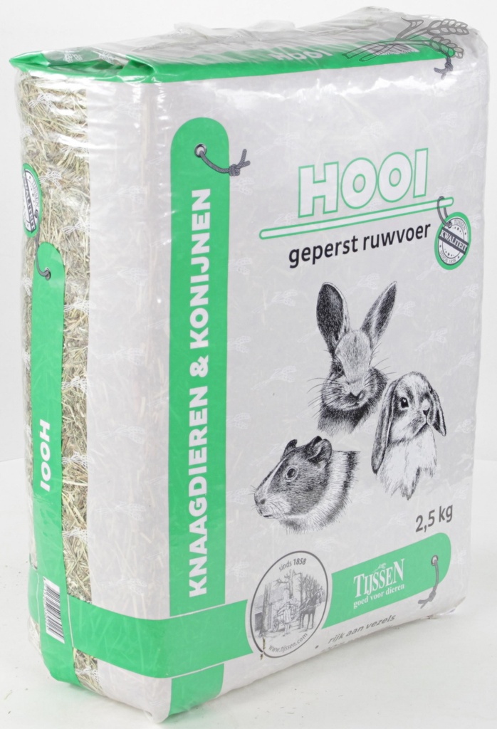 Tijssen Hooi 4 x 2,5 kg.
