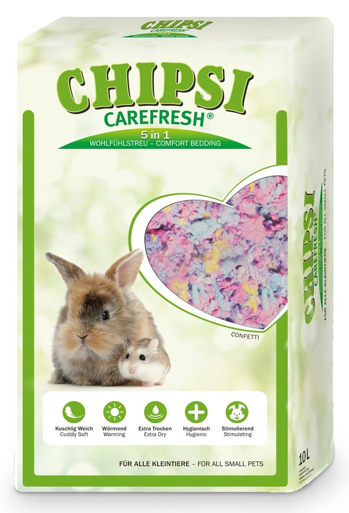 Chipsi Carefresh Confetti 4 x 10 ltr.