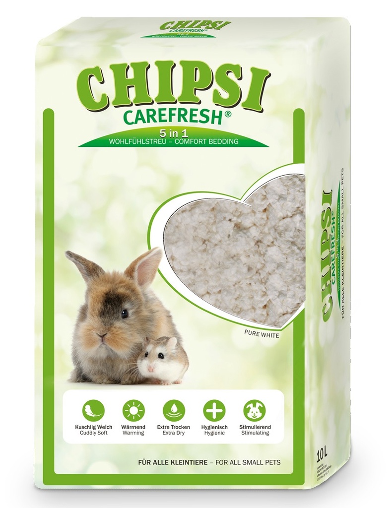 Chipsi Carefresh Pure White 4 x 10 ltr.