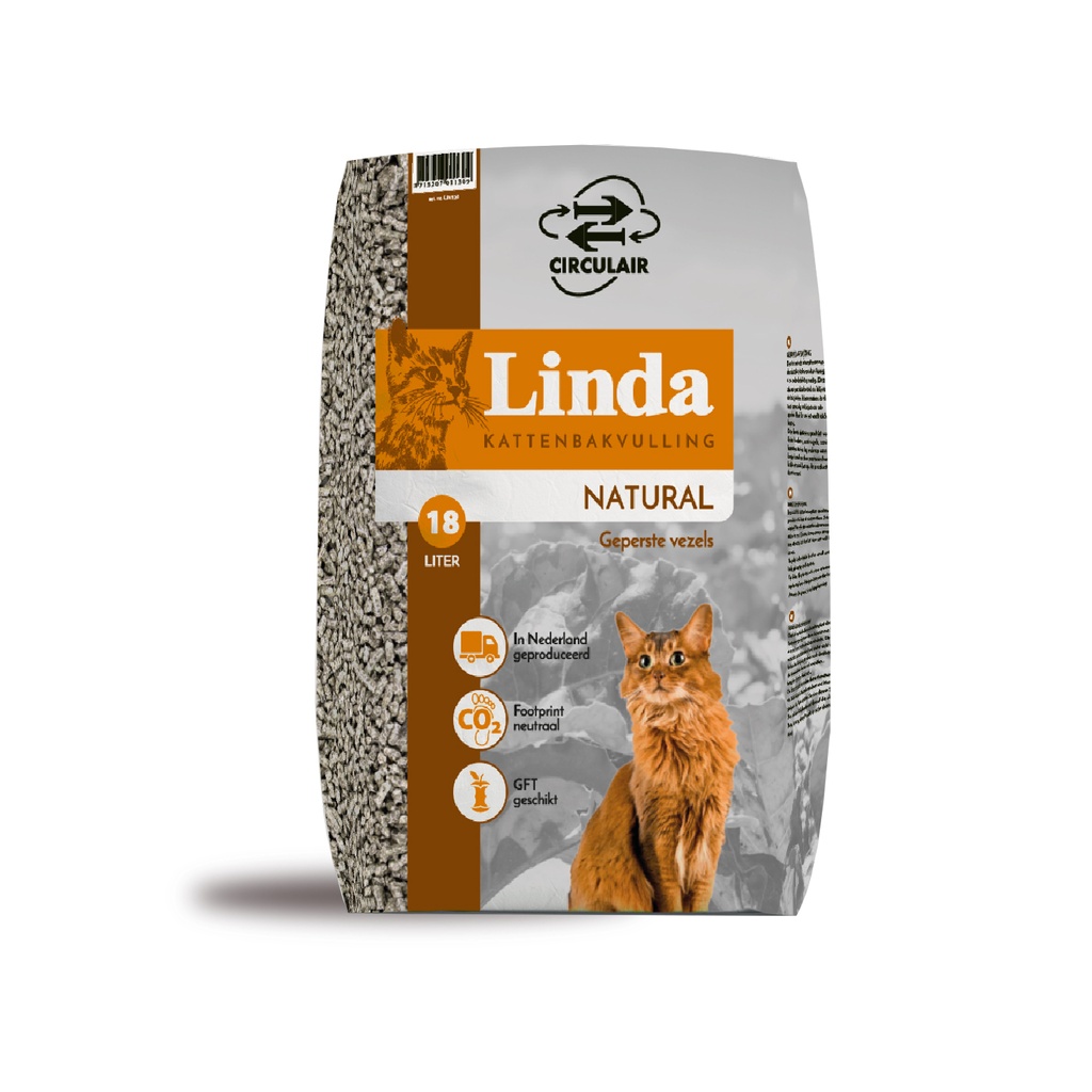 Linda Naturel Circulair 18 ltr.