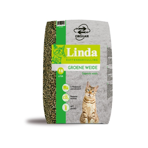 [LIN140] Linda Groene weide Circulair 18 ltr.