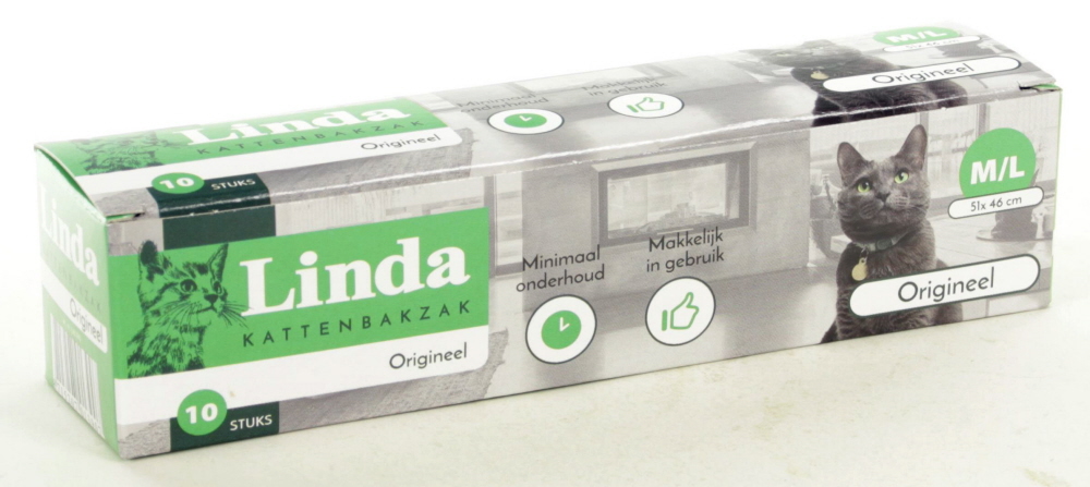 Kattenbakzak Origineel Linda 10 st.