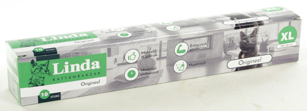 Kattenbakzak Origineel Linda XL 10 st.