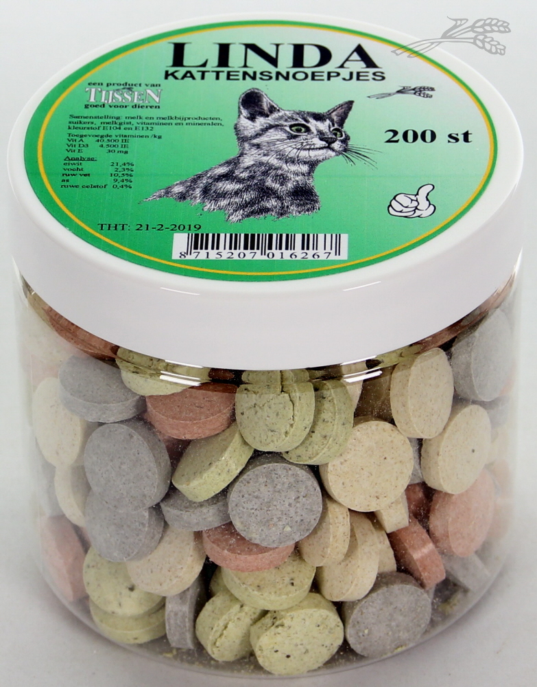 Linda Kattensnoepjes 200 st.