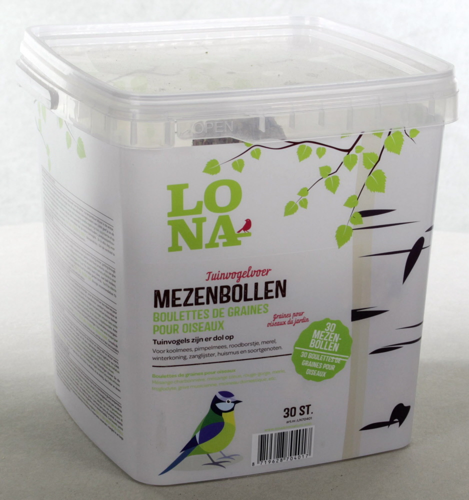 LONA Mezenbollen Emmer 30 st.