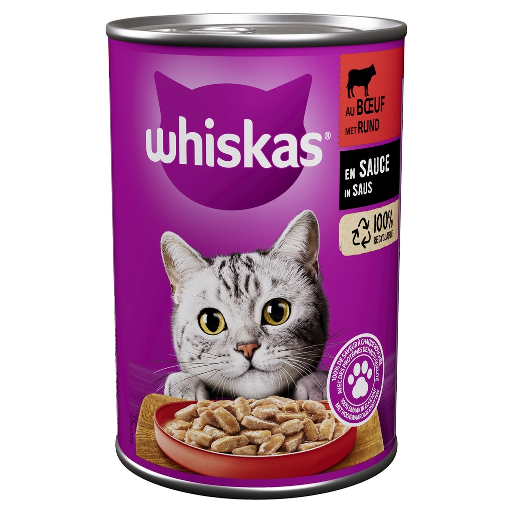 Whiskas-Rund in Saus