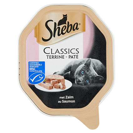 Sheba Classic Zalm Paté 22 x 85 gr.
