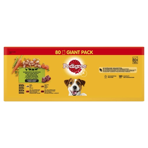 [MA381958] Ped.Pouch Adult MP Rund & Groenten (80 x 100 gr.)